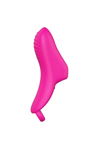 Вибромассажер на палец для стимуляции клитора розовый VIBES OF LOVE FINGER VIBE MAGENTA - 4