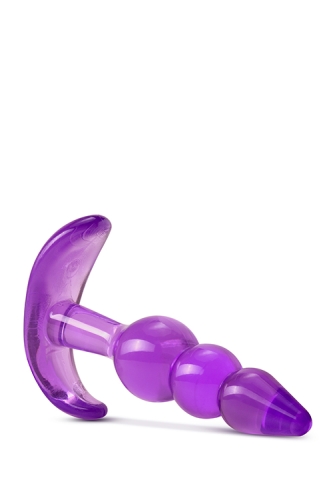 Анальна пробка фіолетова B YOURS TRIPLE BEAD - 4