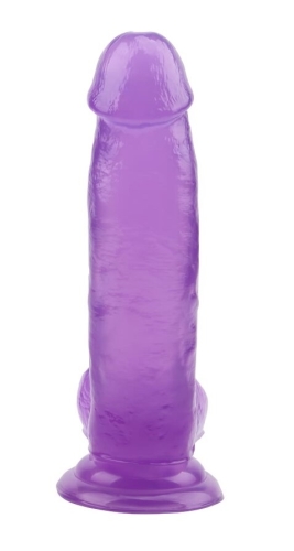 Фалоімітатор 17,5 / 3,6 см на присоску реалістичний фіолетовий CHISA 7.0 Inch Dildo Purple - 4