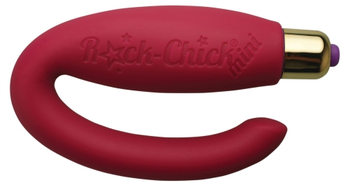 Стимулятор клитора и точки G красный Rocks Off Rock-Chick Mini - 1