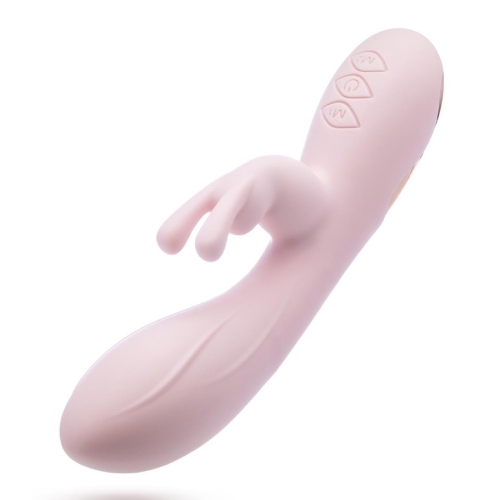 Вибратор кролик для точки G и клитора розовый Blush Morgan - 4