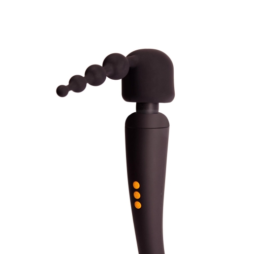 Вибромассажер с насадками Pornhub Supercharge Wand Set универсальный Порнхаб Ванд 160 режимов стимуляции - 8