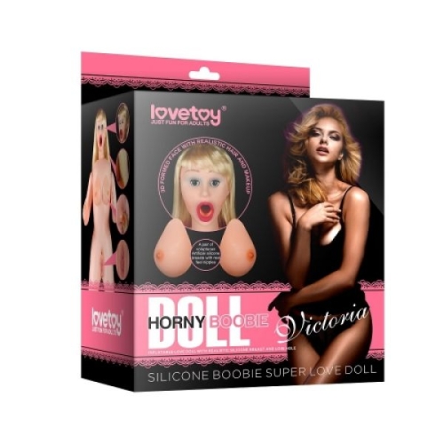 Силіконова лялька для сексу реалістична lovetoy тілесний - 1