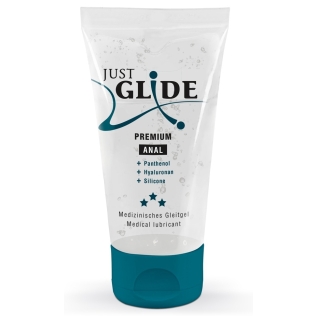 Веганская анальная смазка на силиконовой основе Just Glide Premium Anal 50 мл