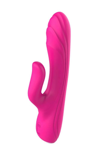 Вібратор для стимуляції точки G і клітора рожевий Dream Toys VIBES of LOVE FLEXIBLE G-SPOT VIBE - 1