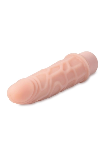 Вибратор вагинальный реалистичный из силикона телесного цвета Blush Dr Robert - 2