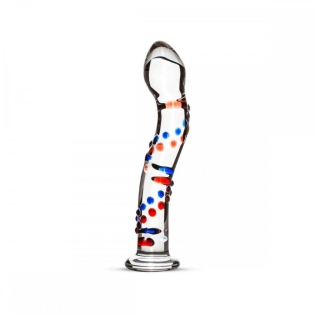 Стеклянный фаллоимитатор EasyToys Glass Dildo No. 3