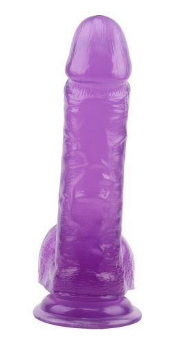 Фалоімітатор на присоску реалістичний фіолетовий CHISA 7.7 Inch Dildo - 3