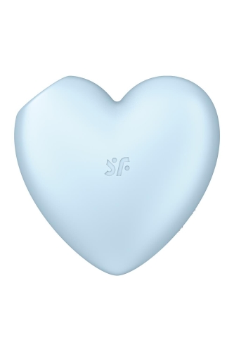 Вакуумный стимулятор Satisfyer Cutie Heart Blue - 4