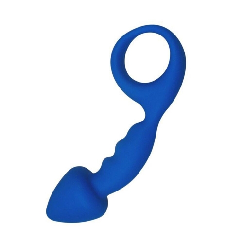 Анальная пробка Adrien Lastic Budy Blue - 1