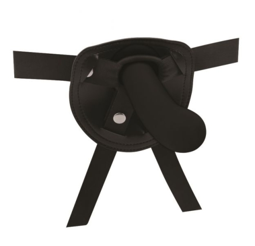 Страпон Ремінний чорний Chisa Raw Recruit Strap-On M - 1
