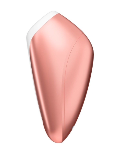 Мини вибратор вакуумный бесконтактный клиторальный розовый Satisfyer Love Breeze Copper - 1