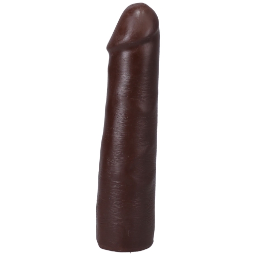 Фаллоимитатор реалистичный на присоске коричневый Doc Johnson The Realistic Cock ULTRASKYN - 7 Inch Chocolate - 2