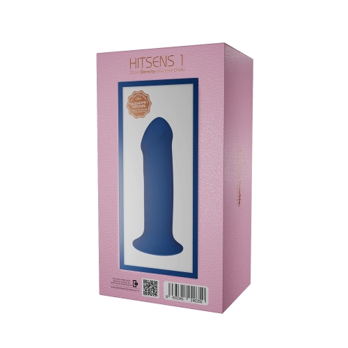 Фалоімітатор на присосці синього кольору Adrien Lastic Hitsens - 3