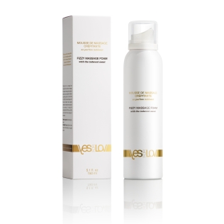 Масажна пінка з ароматом-афродизіаком Fizzy massage foam 150 мл YESforLOV
