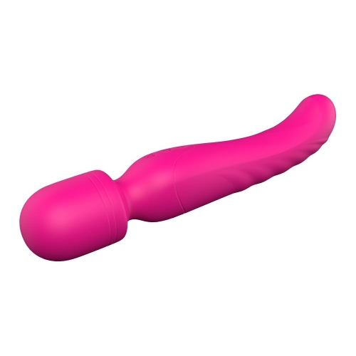 Вібратор-мікрофон із підігрівом силіконовий рожевий Dream Toys Essentials Heating Bodywand - 13