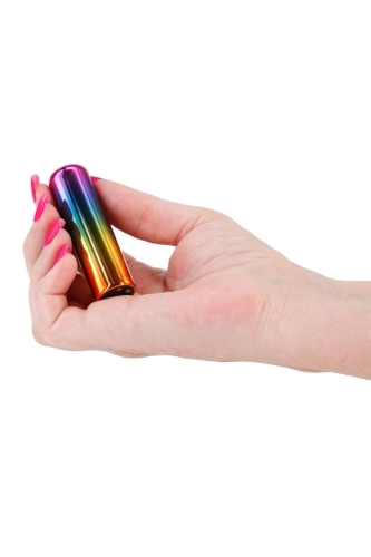 Віброкуль для стимуляції клітора райдужний NS Novelties Chroma Rainbow розмір S - 3