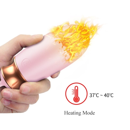 Віброяйце з підігрівом і пультом ДУ Vibrating Silicone Love EGG USB - 6