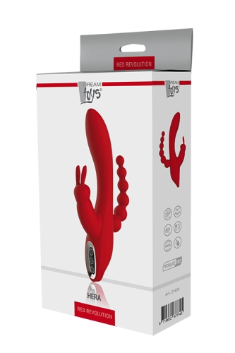 Вибромассажер кролик со стимуляцией клитора и точки G Dream toys REVOLUTION HERA - 2