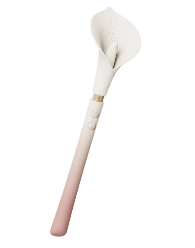 Двосторонній вібратор у формі квітки кали рожевого кольору Zalo Calla Blossom - 2
