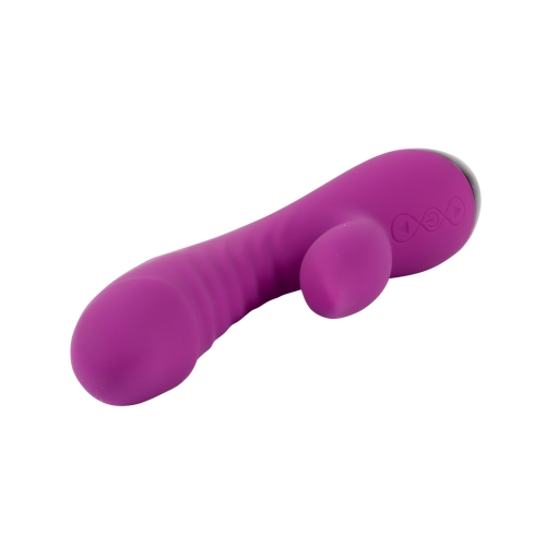 Вібратор з кліторальною стимуляцією Xise Uitra-premium dual-action massager - 4