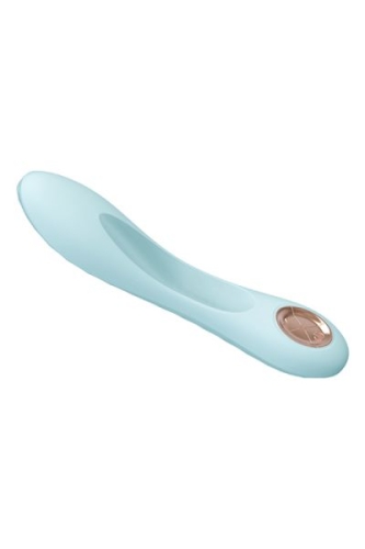 Вібромасажер зі стимуляцією точки G Блакитний Dream Toys AQUATIC DELPHINE - 2