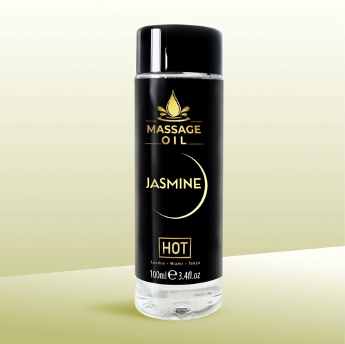 Массажное масло с ароматом жасмина HOT Massage Oil 100 мл - 2