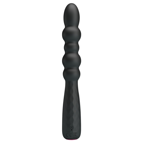 Вібратор анальний шароподібний чорного кольору Lybaile MR PLAY Bendable Vibrating Anal Plug - 2