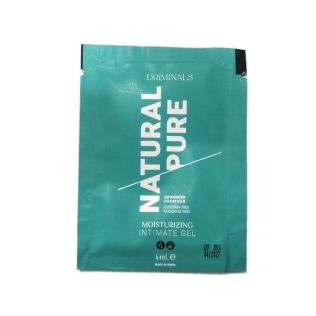 Пробник лубриканту для чутливої ​​шкіри Driminals Natural Pure 4 мл