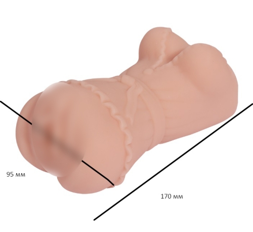 Мастурбатор кицька розтягується з кібершкіри Cathy Pussy XISE sq-MA60040 - 1
