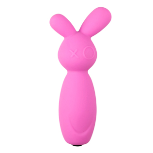  Мини-вибратор для клитора  EasyToys Vibrating Mini Bunny розовый