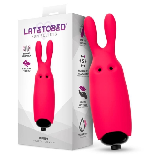 Клиторальный вибратор Latetobed Bundy Vibrating Bullet Rabbit - 1
