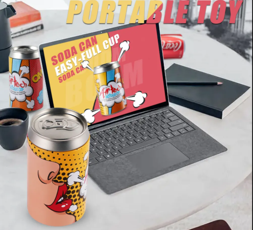 Мастурбатор мужская карманная вагина телесного цвета XISE Soda cup - 3