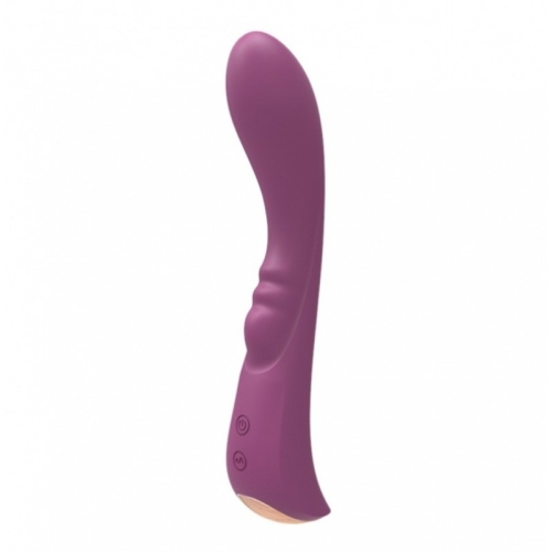 Вибратор вагинальный и для точки G фиолетового цвета Cnt G spot Arouse - 3
