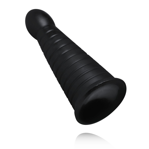 Анальний корок конус чорного кольору BUTTR Devil Dog Butt Plug - 2