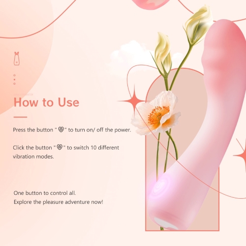 Вібратор точки G силіконовий рожевий BeYourLover Cloud IPO - 5