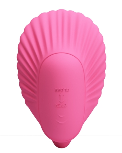 Вібробабочка з стимулятором клітора і точки джі з пультом ДУ PRETTY LOVE Powerful Shell Stimulator - 4