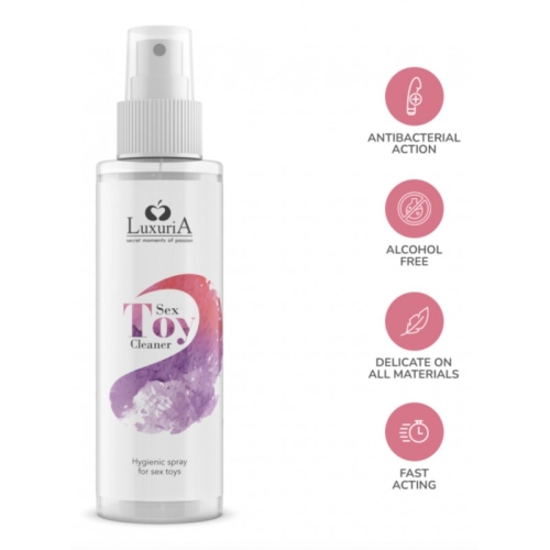 Спрей очисник для іграшок Intimateline Luxuria Sex Toy Cleaner 100мл - 3
