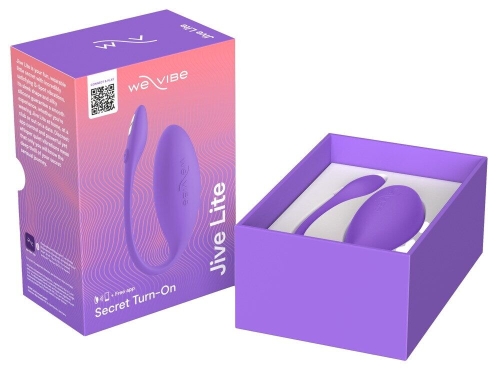 Смарт віброяйце вагінальне фіолетового кольору We-Vibe Jive Lite - 10