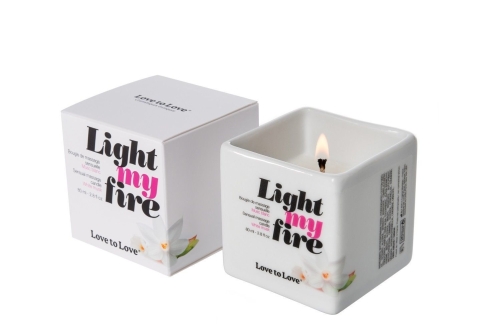 Масажна Свічка з ароматом Musc Love To Love LIGHT MY FIRE 80 мл - 2