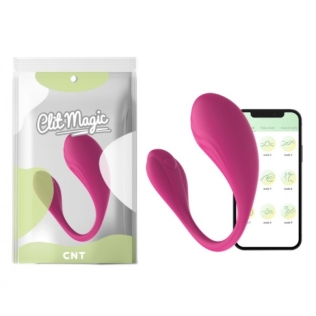 Подвійний смарт вібратор для пар рожевого кольору Cnt Clit Magic Take Over-The Insider 2