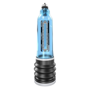 Гидропомпа для увеличения члена Bathmate (Басмейт) Hydromax 7 X30 синяя для пениса 12.5-17.5 см диаметр до 5 см
