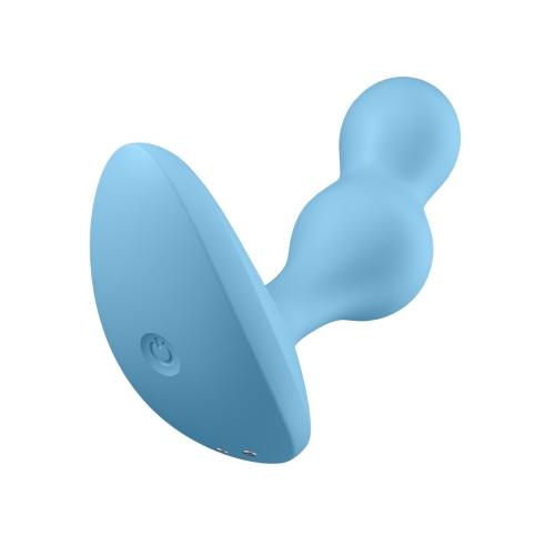 Вібромасажер простати смарт блакитного кольору Satisfyer Deep Diver - 2