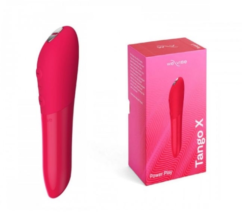 Потужна вібропуля для стимуляції клітора рожева Tango x by We-Vibe - 1