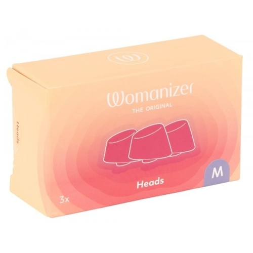 Змінні насадки для Womanizer DUO бузкового кольору розмір M 3 штуки - 4