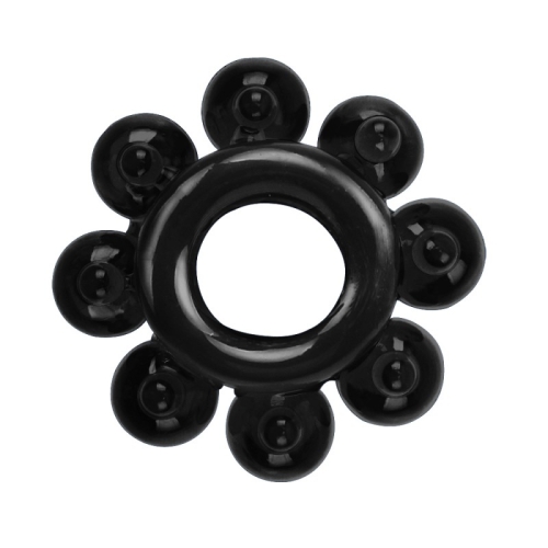 Набір ерекційних кілець різної форми чорного кольору Chisa Cock Rings Set - 2