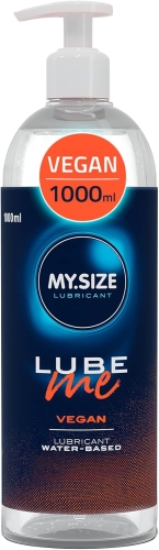 Веганский лубрикант в водной основе в форме геля My Size Lube Me Vegan 1000 мл - 1