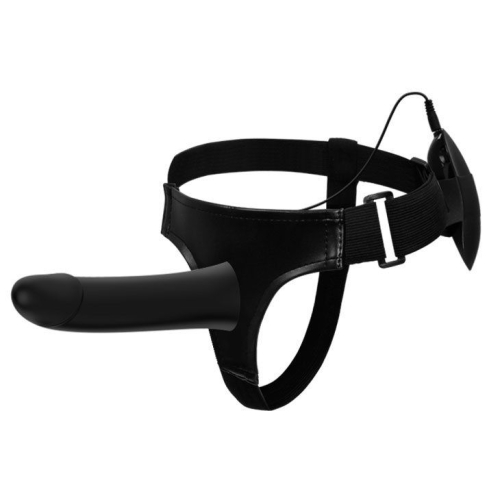 Страпон полный силиконовый мужской с вибрацией Pretty Love Vito 17,3 см - 3