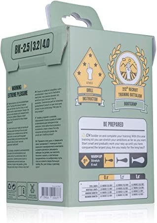 Набір анальних пробок силіконових чорних BUTTR Butt Kickers Butt Plug Training Set - 5