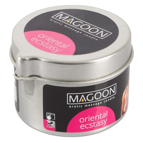 Масажна свічка з ароматом східних прянощів Magoon Candle Oriental Ecstasy 50 мл - 3